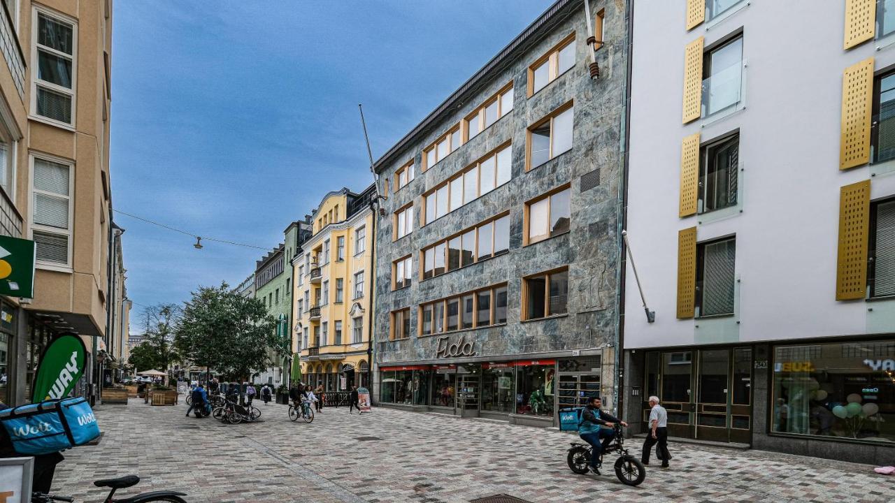 Nice Studio Apartment On A Pedestrian Street 헬싱키 외부 사진