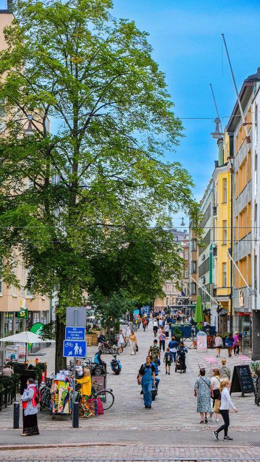Nice Studio Apartment On A Pedestrian Street 헬싱키 외부 사진